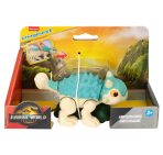 Fisher-Price Imaginext Jurassic World Ankylosaurus Dinosaur Toy With Wheels & Wiggling Motion - Image 6
