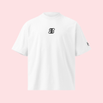 Barbie Signature Organic Oversized High Neck T-Shirt - Limited Edition - White