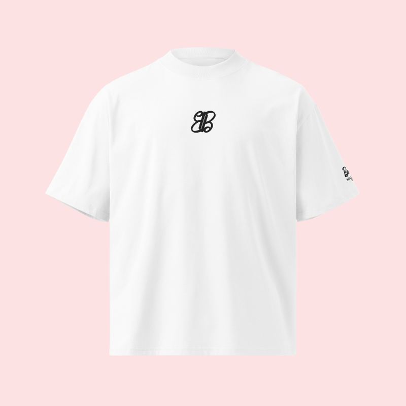9_1.png Barbie Signature Organic Oversized High Neck T-Shirt - Limited Edition - White - Image 1