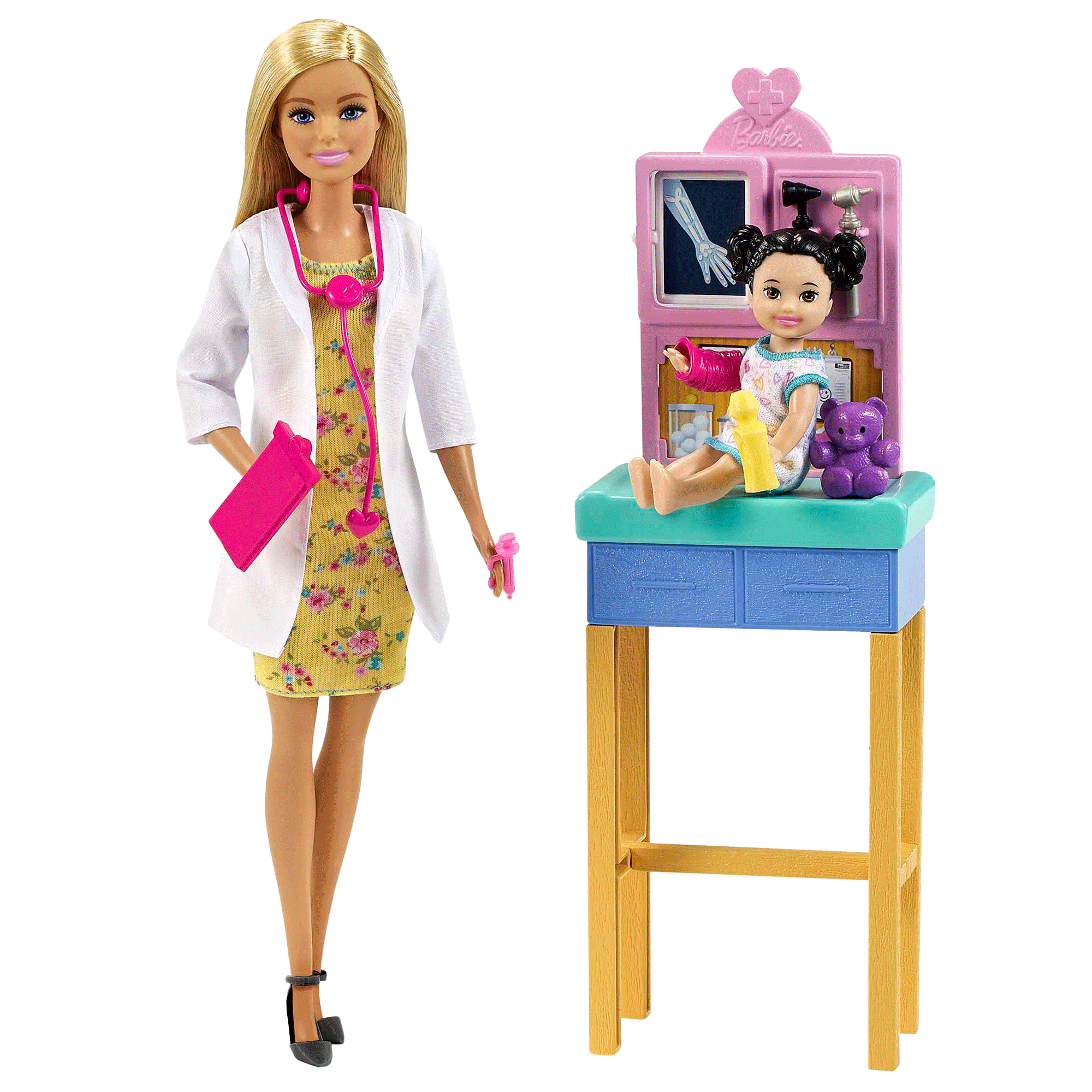 DHB63_2000x2000_3f9d5774-fe8d-4e9f-8b9c-286501d36b27.gif Barbie Career Doll - Assorted* - Image 1