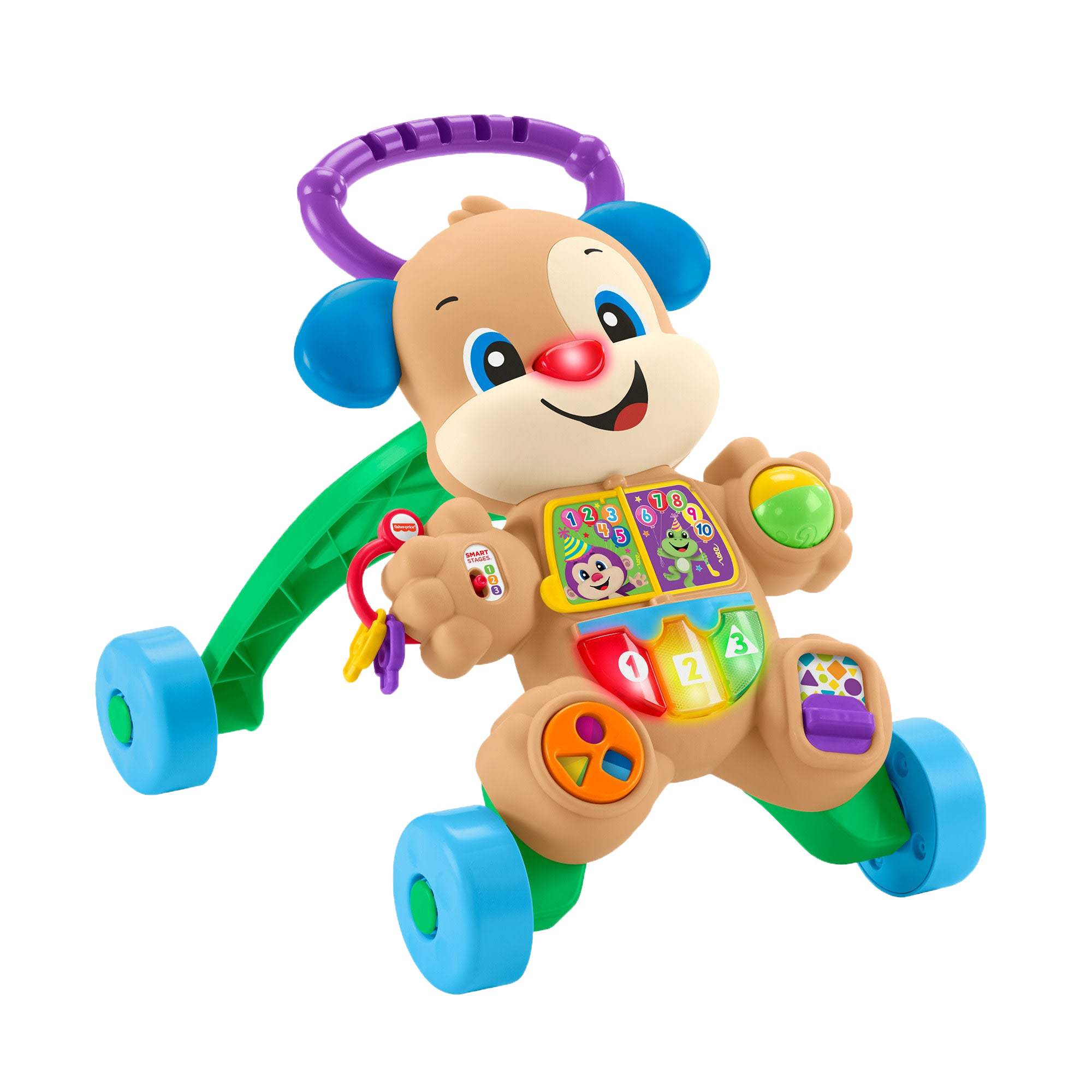 FHY96-FHY94_5_2000x2000_0dfebd49-a987-4686-b84d-bf750c70d8f7.png Laugh & Learn Smart Stages Learn Puppy Walker - Image 1