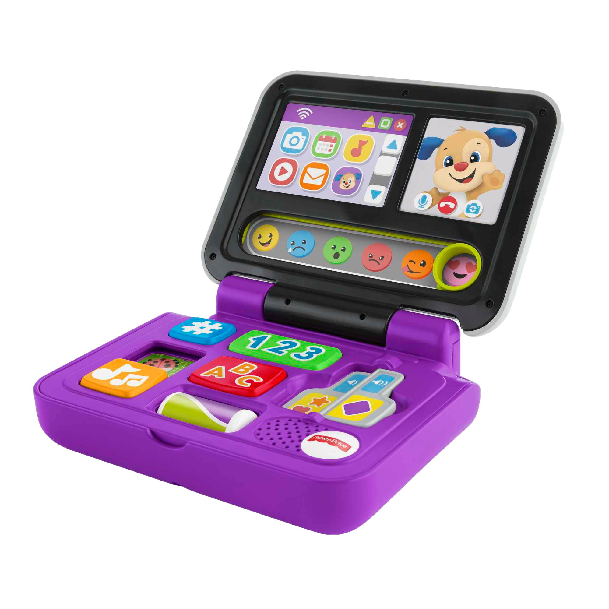 FNT20_MAX_Assets_Bucket_-_Basic_Product_Image_6.png Fisher-Price Laugh & Learn Click & Learn Laptop - Image 1