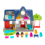 Fisher-Price Little People Friends Together Play House - English & French Version