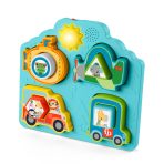 Fisher-Price Shapes & Sounds Vehicle Puzzle - Image 3