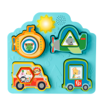 Fisher-Price Shapes & Sounds Vehicle Puzzle
