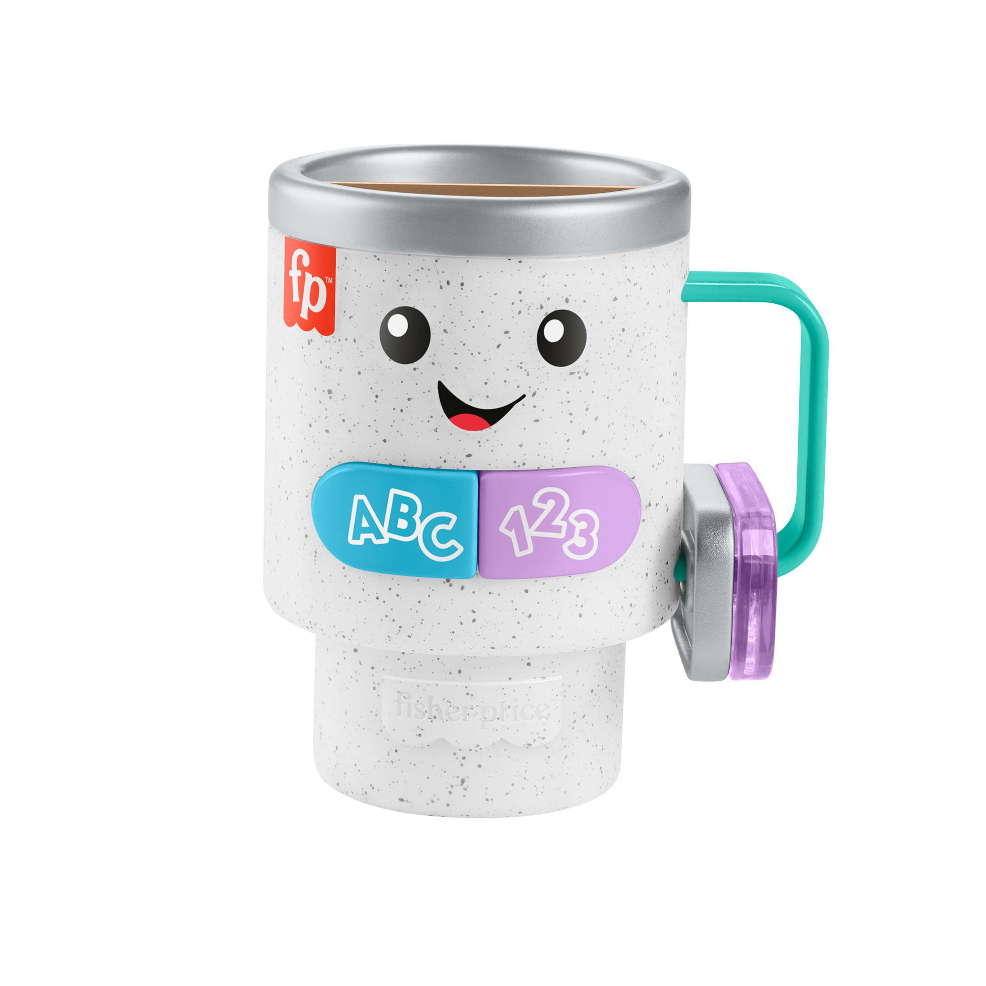 FPHRP35PR2Z.png Fisher-Price Laugh & Learn Wake Up & Learn Coffee Mug - Image 1