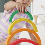 Fisher-Price Wooden Stacking Rainbow - Image 6