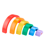 Fisher-Price Wooden Stacking Rainbow - Image 2