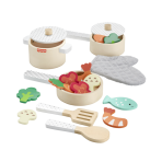 Fisher-Price Wooden Pots and Pans Set - Image 3