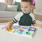 Fisher-Price Wooden Space Blocks Puzzle - Image 7