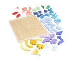 Fisher-Price Wooden Space Blocks Puzzle - Image 3