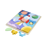 Fisher-Price Wooden Space Blocks Puzzle - Image 2