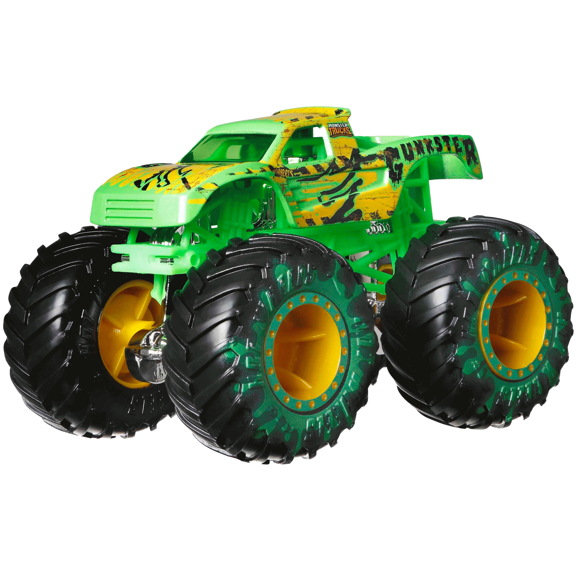 FYJ64_2000x2000_d2419daf-12fb-4c7d-9719-db4bcfe0df55.gif Hot Wheels Monster Trucks Demolition Doubles 2 Pack - Assorted* - Image 1