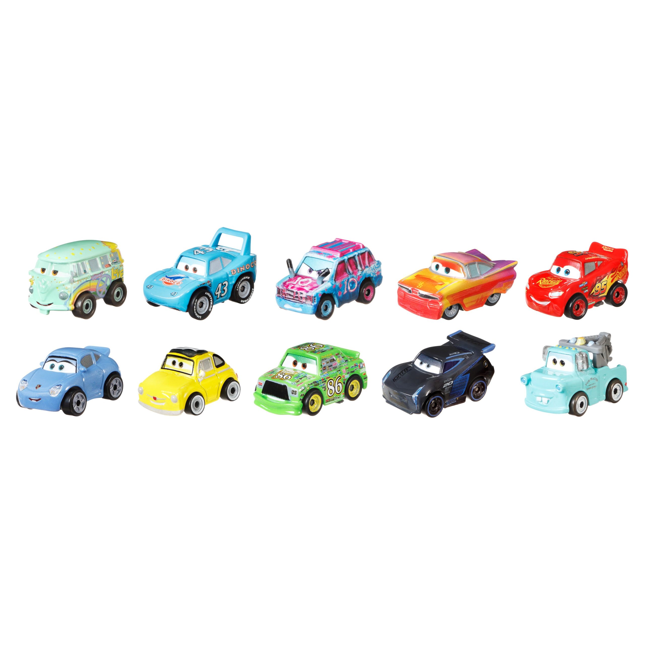 GRW27_eRetail_Assets__without_Feature_Callouts__2.jpg Disney Pixar Cars Mini Racers 10-Pack - Image 1