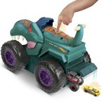 Hot Wheels Monster Trucks Car Chompin' Mega-Wrex Vehicle - Image 4