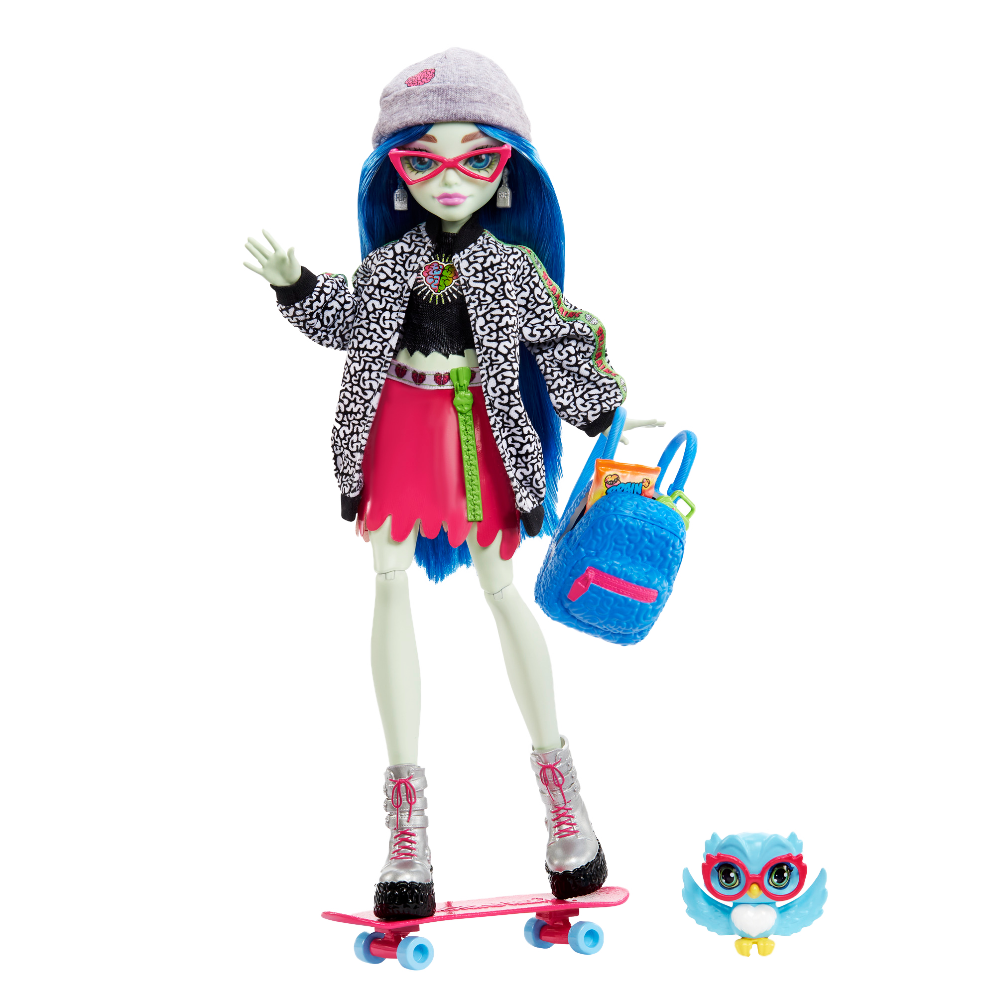 HHK58_C_22_0963.png Monster High Ghoulia Yelps Doll - Image 1