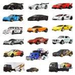 Hot Wheels Car Culture & Team Transport Factory Set of 18 Premium Toy Vehicles (Styles May Vary) - Image 3