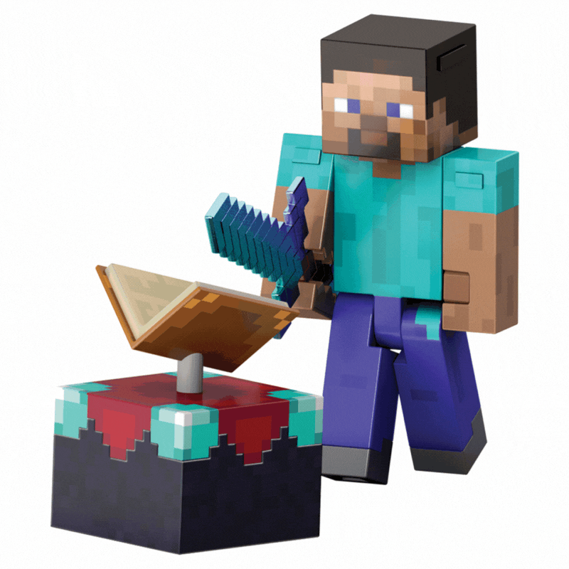 HLN39.gif Minecraft Diamond Level Figures - Assorted* - Image 1