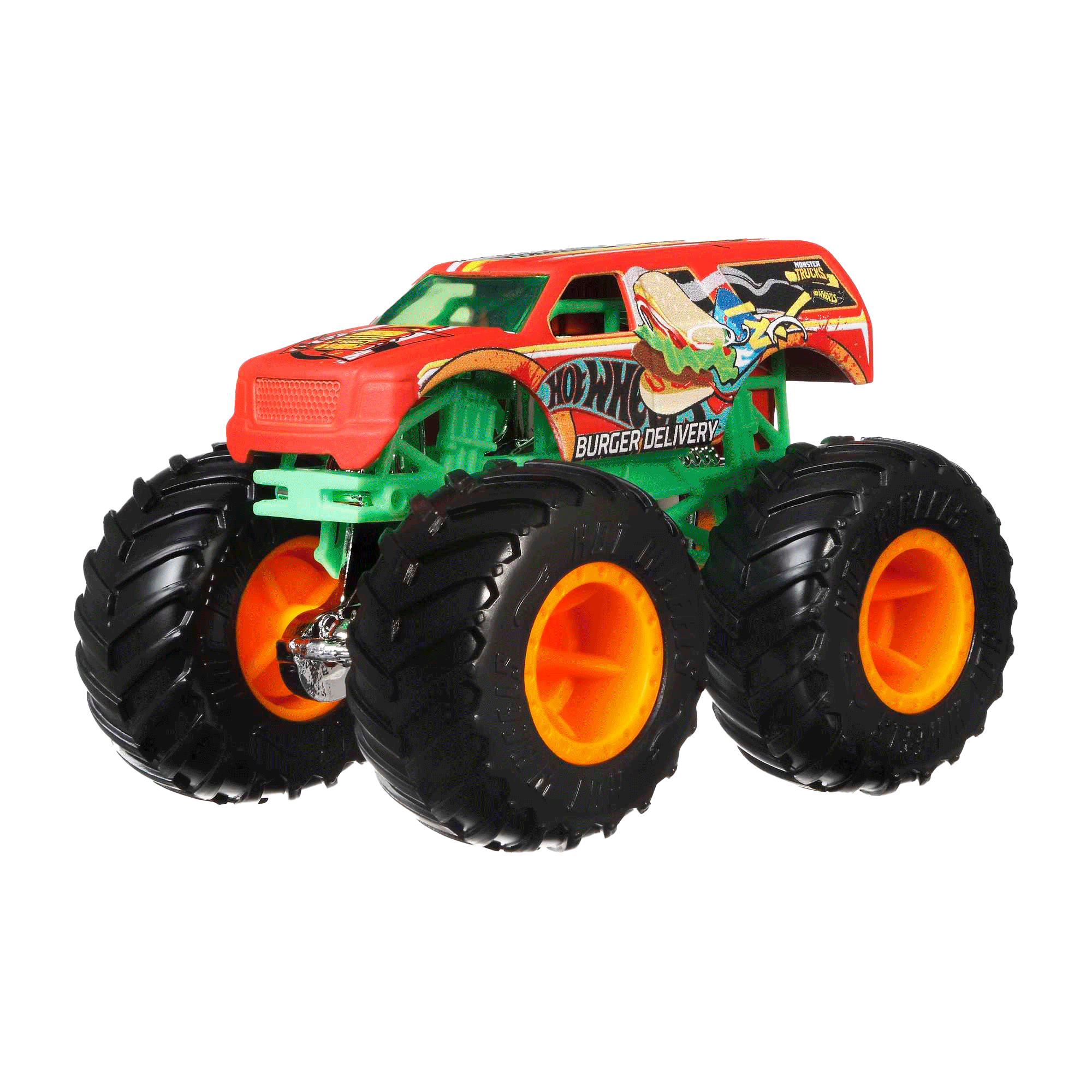 HLT73_2f7e8ab1-d4fc-4580-8499-238b7062d95b.gif HOT WHEELS Monster Trucks 4-Pack - Assorted* - Image 1