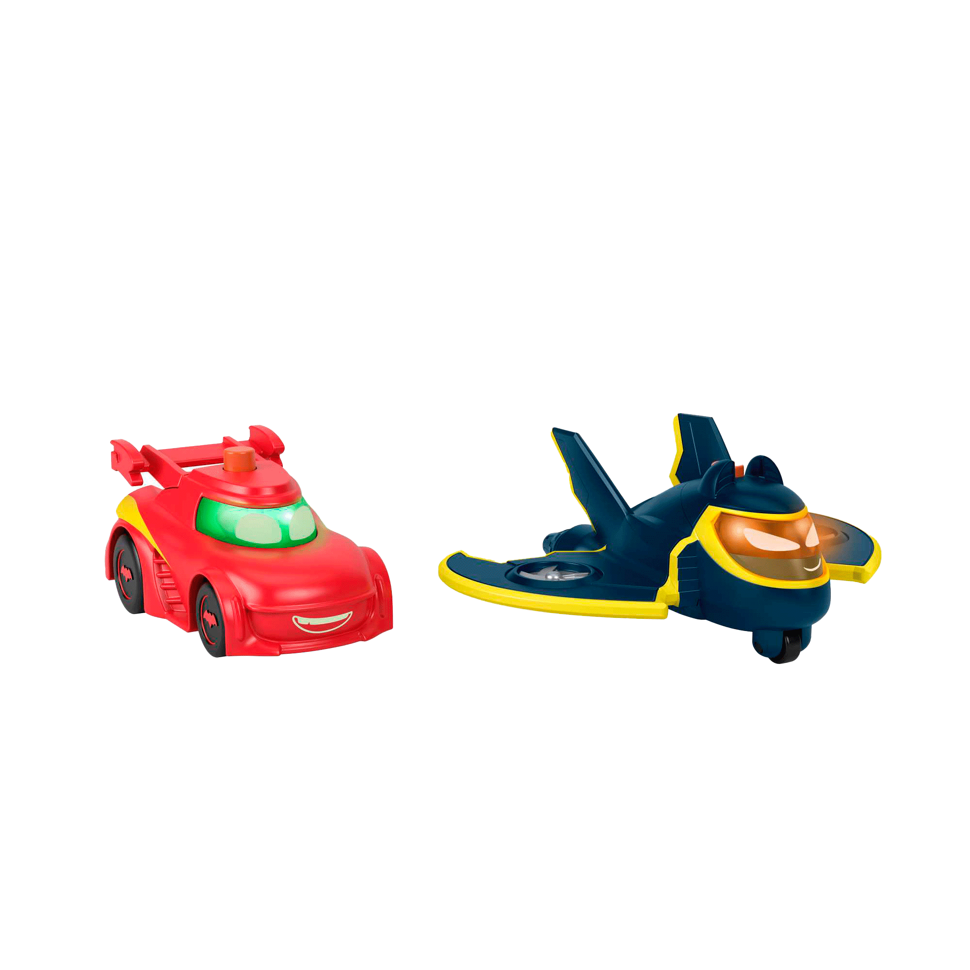 HML24_ea8f0e25-e391-4413-92d5-d995ef22a837.gif Fisher-Price Bat wheels Light-Up Racers - Assorted* - Image 1