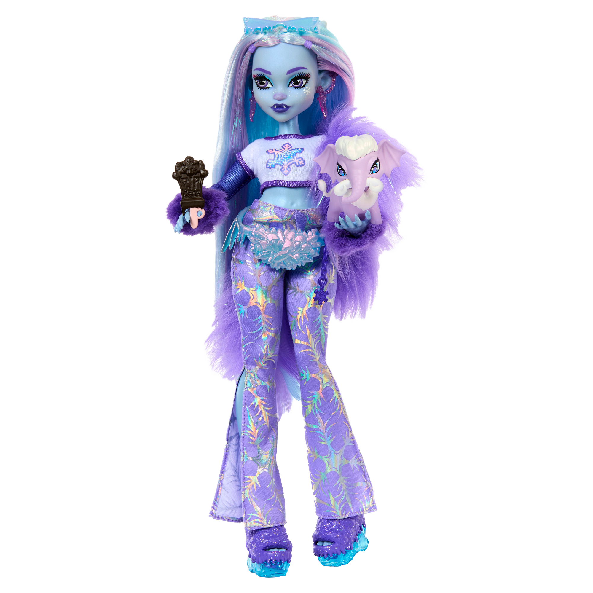 HNF64_W_23_0003.png Monster High Abbey Bominable Doll - Image 1