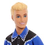 Barbie Fashionistas Ken Doll #226, Blonde Fashion Doll with Western Look, 65th Anniversary - Image 3