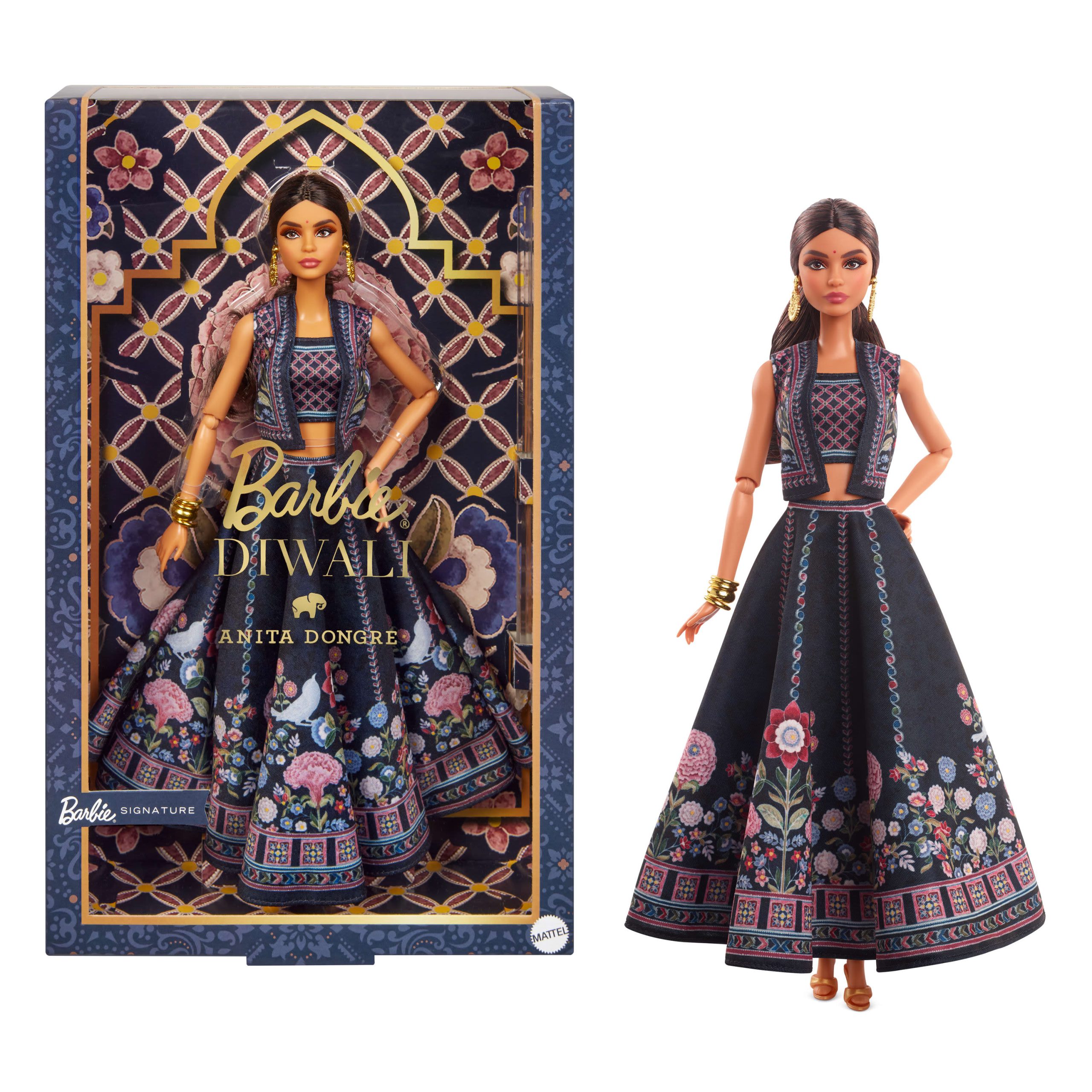 HRM91_1.jpg Barbie Signature Diwali Doll by Anita Dongre - Image 1