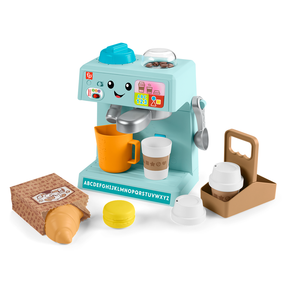 HTW96.png Fisher-Price Laugh & Learn Learn & Serve Coffee Cafe - Image 1