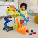 Hot Wheels Spiral Stunt Speedway by Little People - Image 6