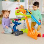 Hot Wheels Spiral Stunt Speedway by Little People - Image 7