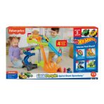 Hot Wheels Spiral Stunt Speedway by Little People - Image 3