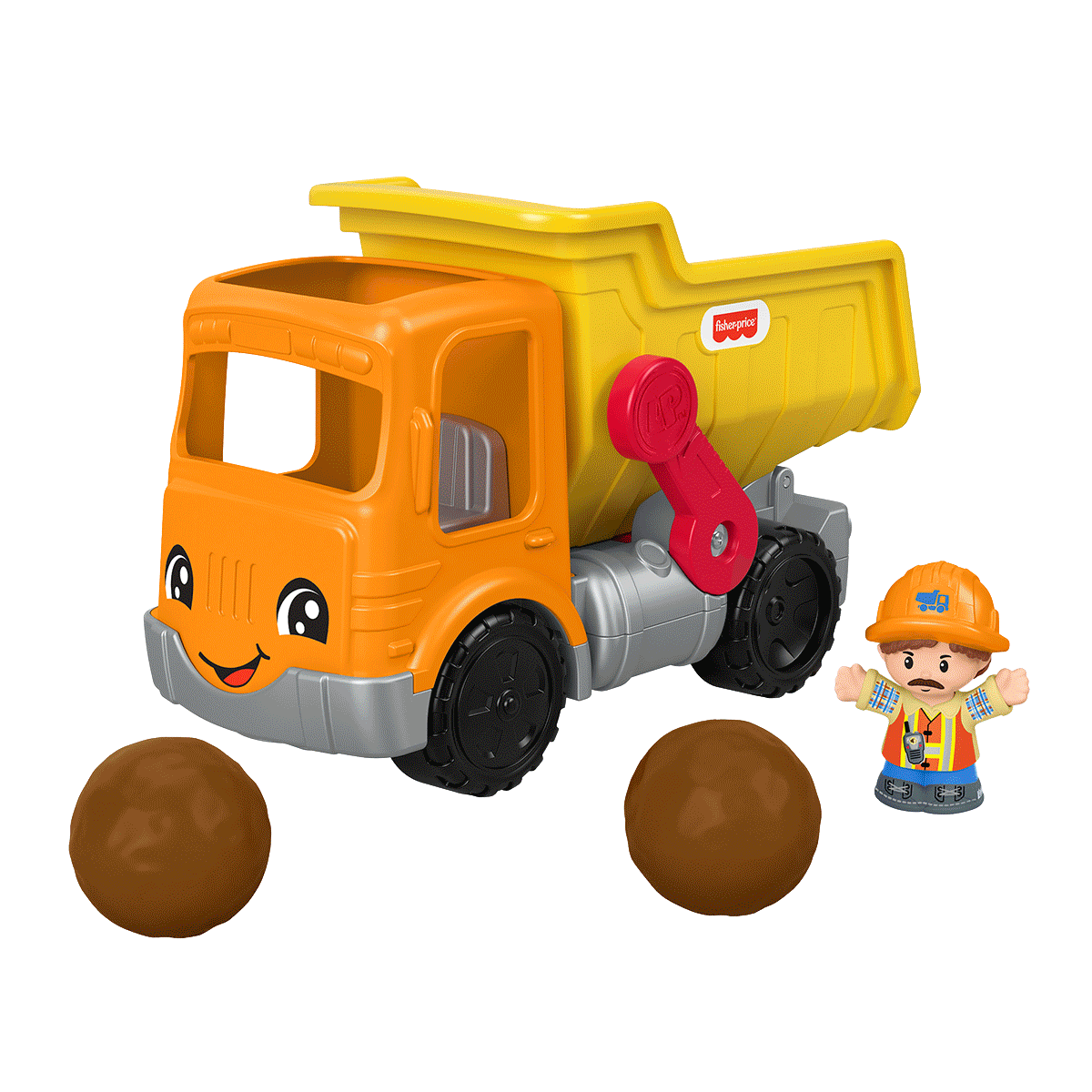 HXC10_368ad6b5-efef-406f-b3ed-92470980e54f.gif Fisher-Price Little People Large Musical Toy Vehicles, Assorted - Image 1