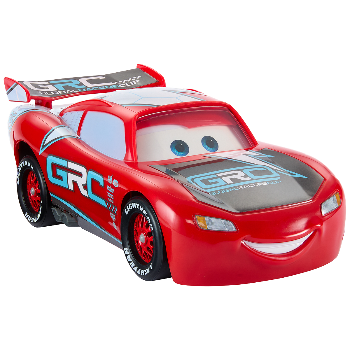 HXJ34.png Disney And Pixar Cars Global Racers Cup Drift & Race Lightning Mcqueen - Image 1