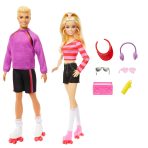 Barbie Fashionistas 2 Doll & 6 Accessories Set, Roller-Skating Theme, 65th Anniversary - Image 4