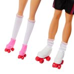 Barbie Fashionistas 2 Doll & 6 Accessories Set, Roller-Skating Theme, 65th Anniversary - Image 3