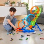 Hot Wheels 4-Loop Crash-Out Track Set - Image 8
