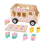 Fisher-Price Wooden Ice Cream Shape Sorter Set