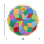 Fisher-Price Wooden Mandala Puzzle - Image 6