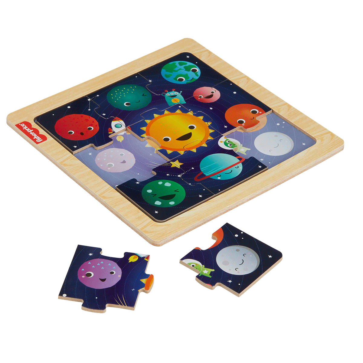 HXV15.gif Fisher-Price Wooden Jigsaw Puzzle - Image 1