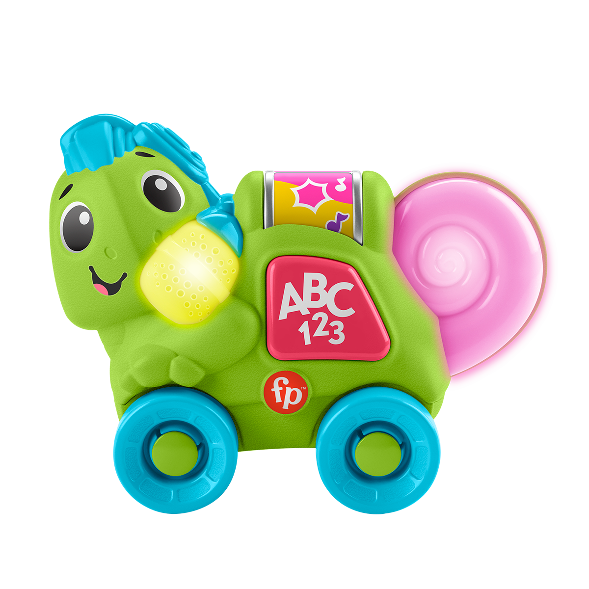HYL21.png Fisher-Price Link Squad Crawl 'n Colours Chameleon - Image 1