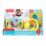 Fisher-Price Level-Up Little Gamer Gift Set, 3 Developmental Baby Toys for Newborns - Image 3