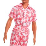 Barbie Fashionistas Ken Doll #235 in Hawaiian Print Jumpsuit with Green Sandals - Image 4
