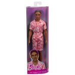 Barbie Fashionistas Ken Doll #235 in Hawaiian Print Jumpsuit with Green Sandals - Image 6