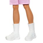 Barbie Fashionistas Ken Doll #241 in Red Striped Top and Pink Shorts with White Sneakers, Blonde - Image 5