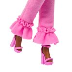 Barbie Deluxe Style Doll #4 in Soft Pink Jumpsuit - Image 4
