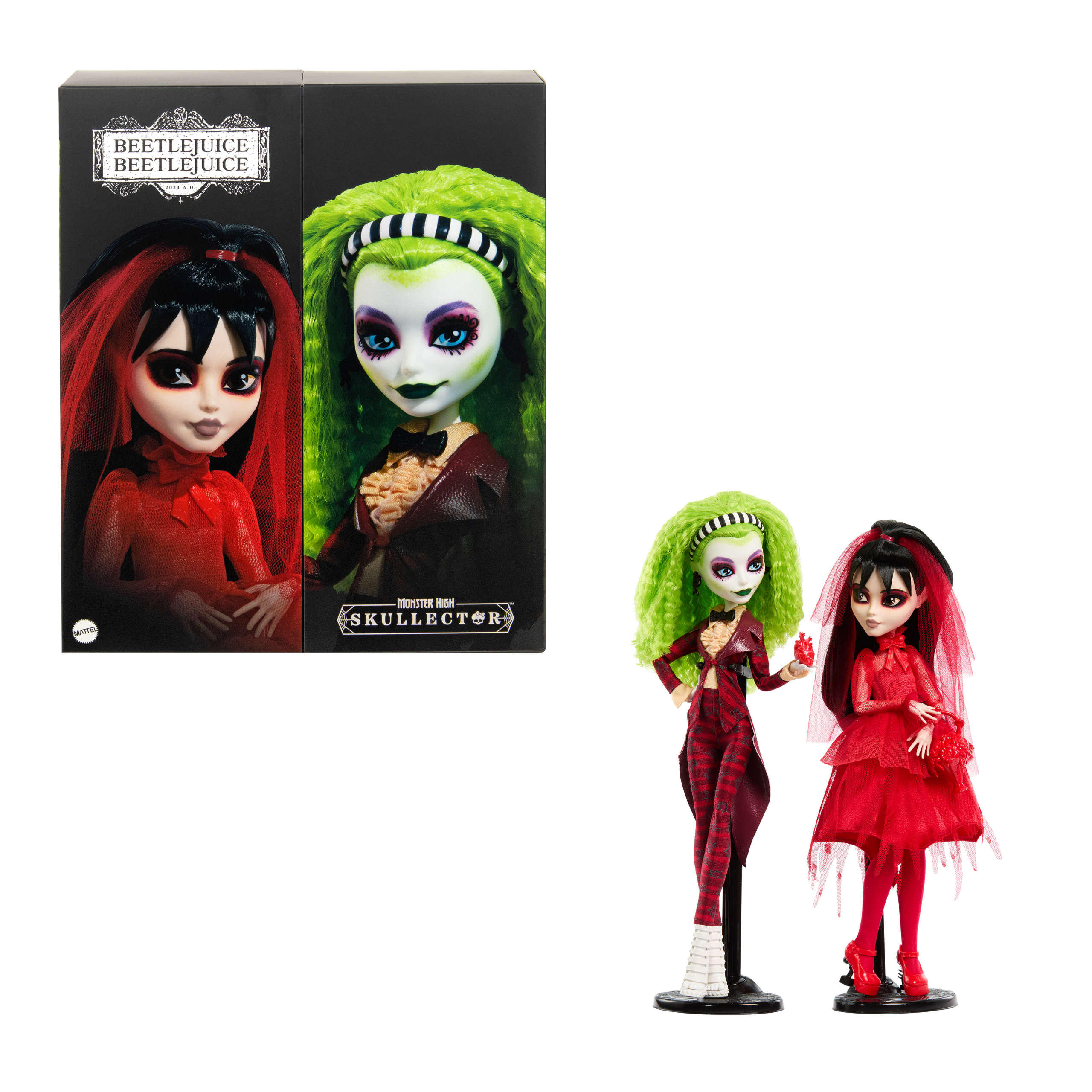 HYV96_C_25_Comp.png Monster High Skullector Betelgeuse and Lydia Doll 2-Pack - Image 1