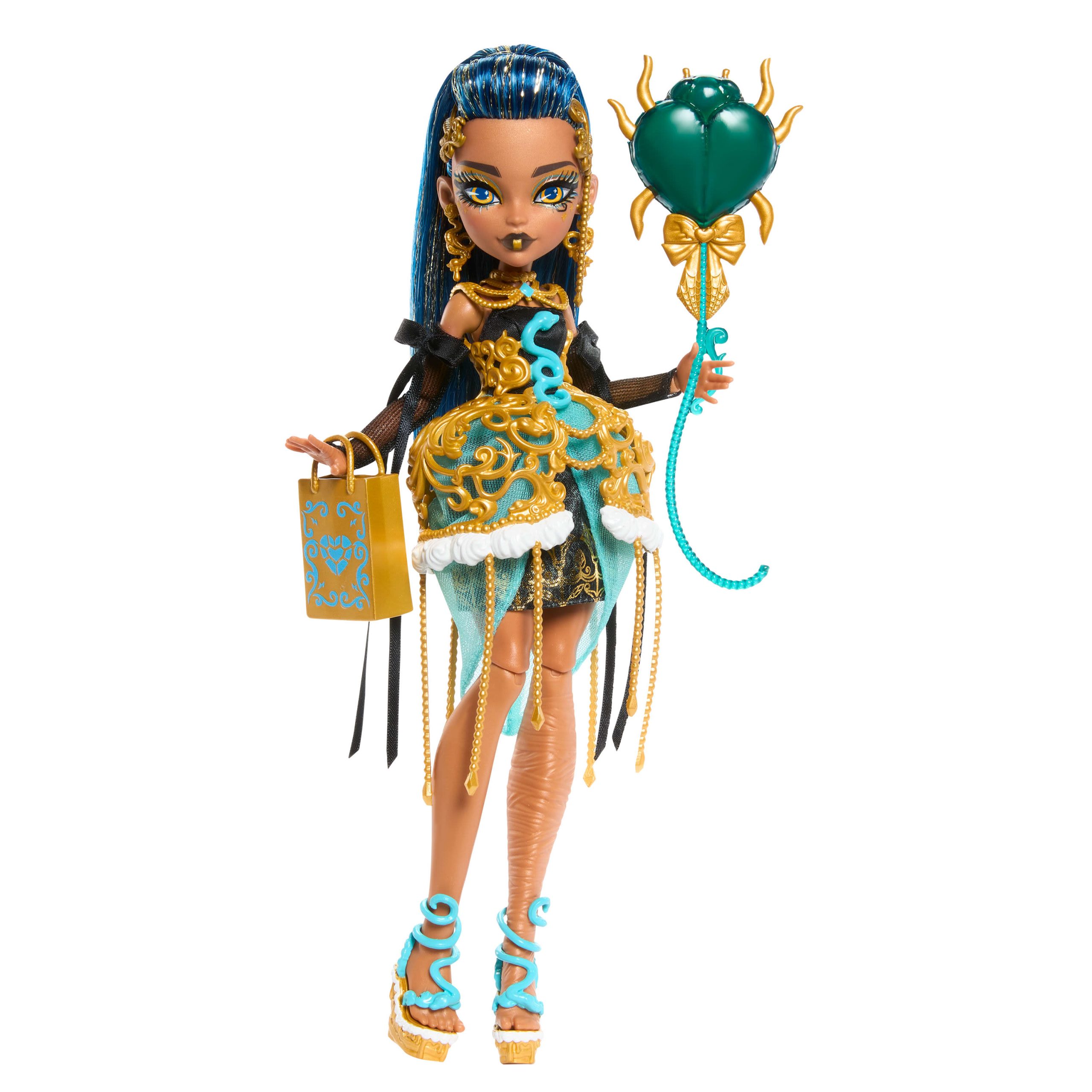 JBG76_eRetail_Assets__without_Feature_Callouts__1.jpg Monster High Scary Sweet Birthday Cleo de Nile Doll - Image 1