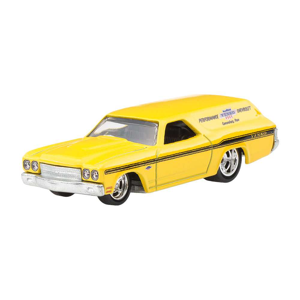JBK67_2.jpg Hot Wheels Premium Car Culture Fast Wagons '70 Chevelle SS Wagon Vehicle - Image 1