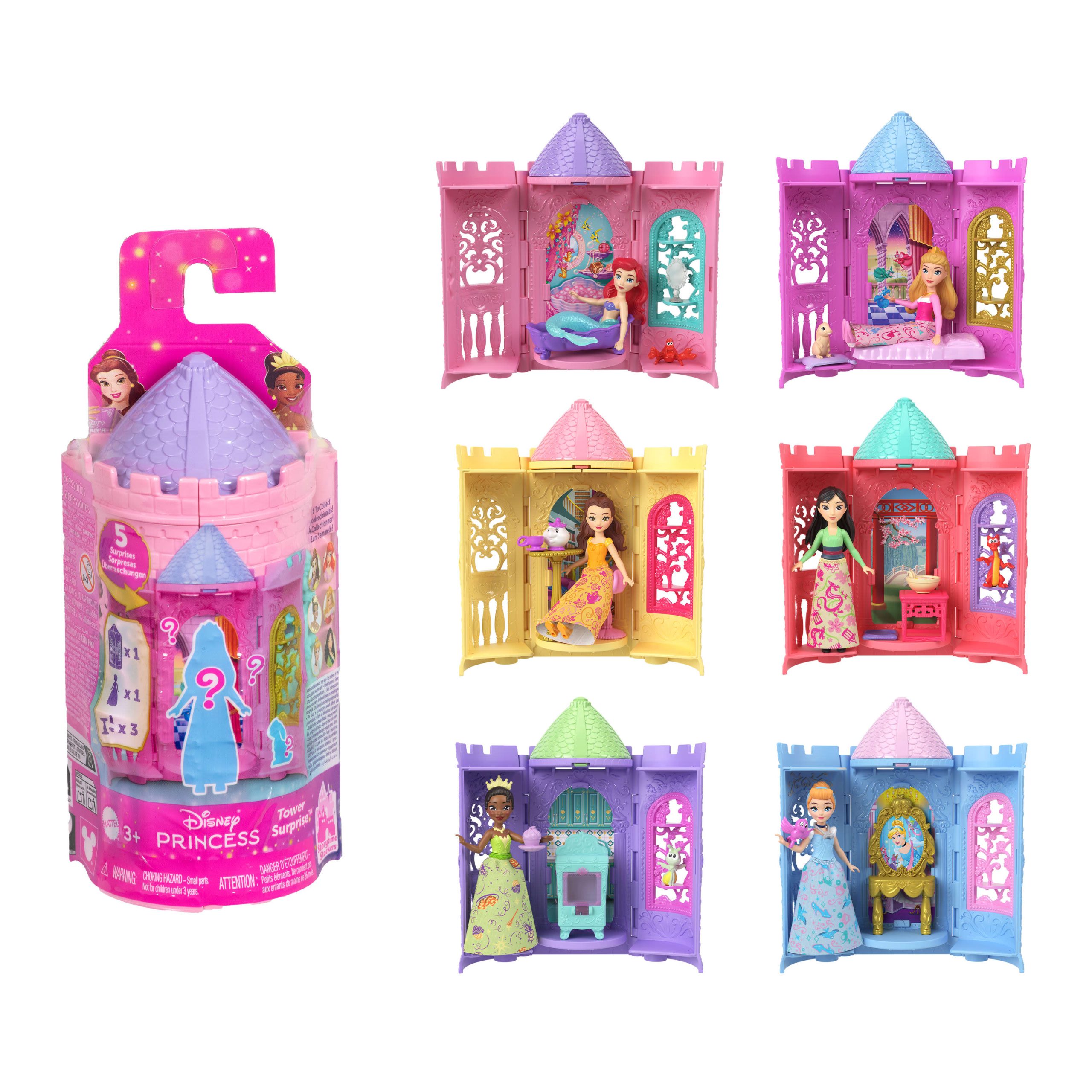 JBL39_eRetail_Assets__without_Feature_Callouts__2.jpg Disney Princess Tower Surprise Assorted* Playsets - Image 1