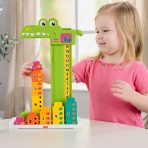 Fisher-Price Adding Alligator Educational Toy with 10 Stacking Blocks for Preschool Kids - Image 8